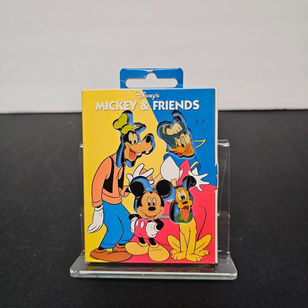 Disney Mickey & Friends Pin Box Set, New in Package Set of 4